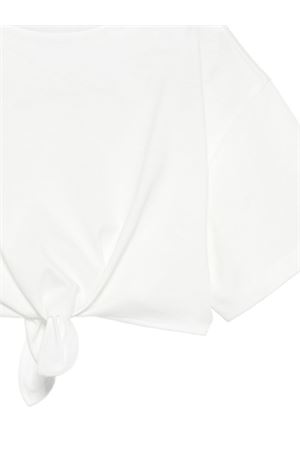 t-shirt in cotone bianco DOUUOD KIDS | DY8A11Z3708101